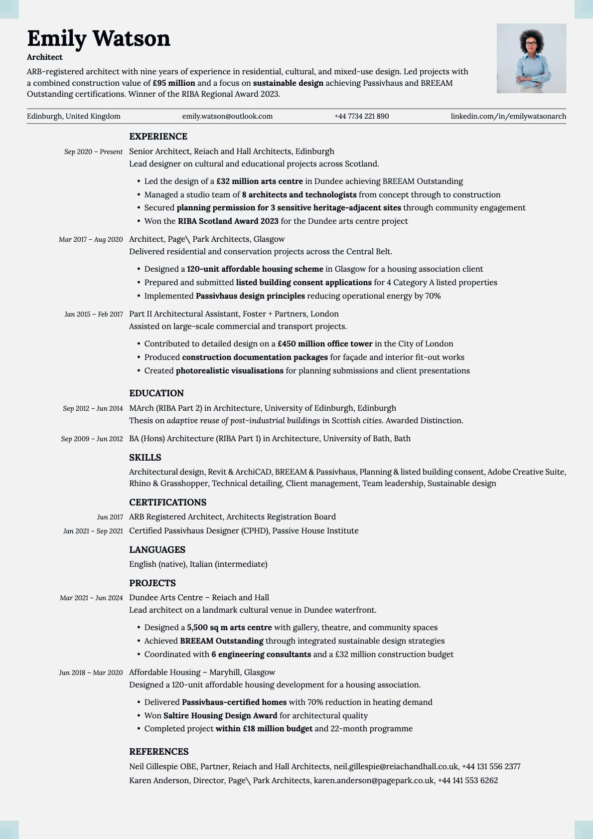 Marble template preview