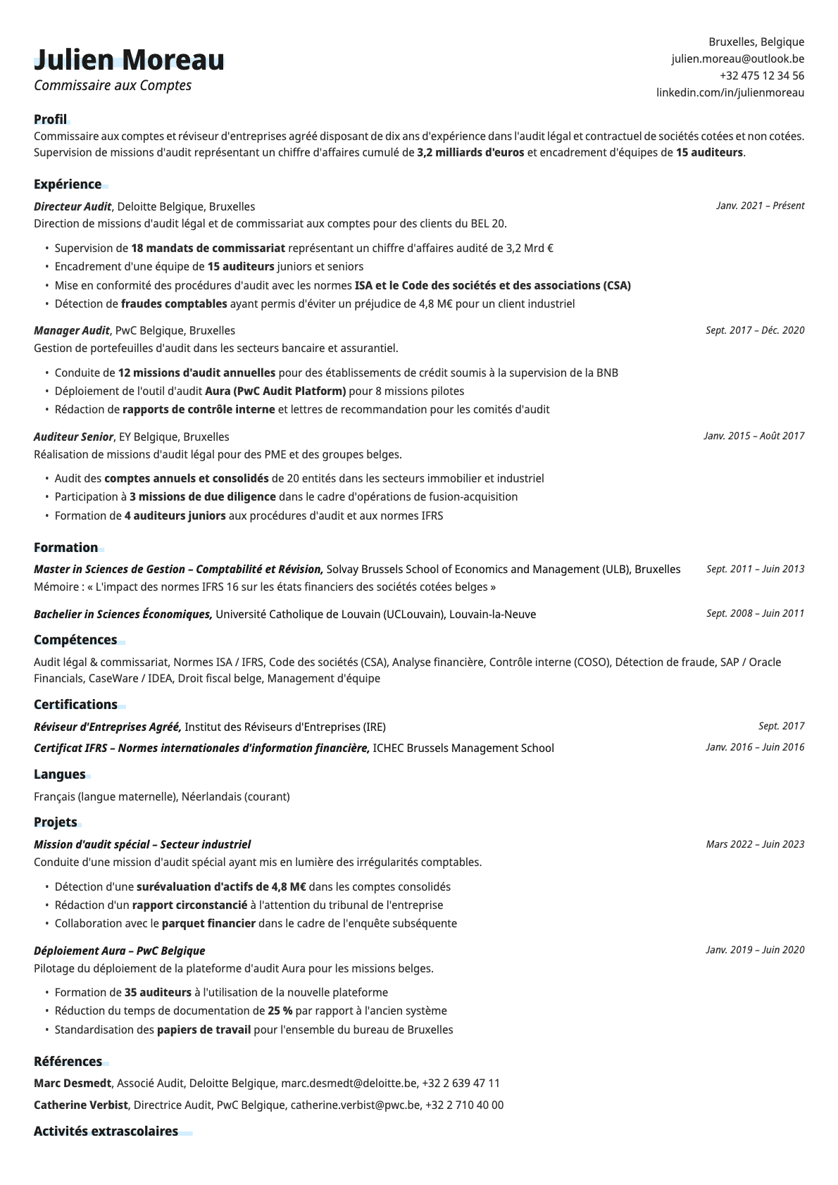 Copper template preview